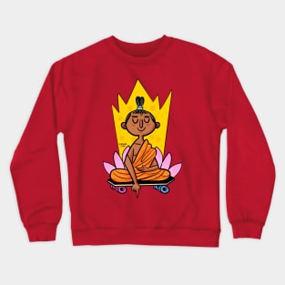 Skater Buddha Crewneck Sweatshirt